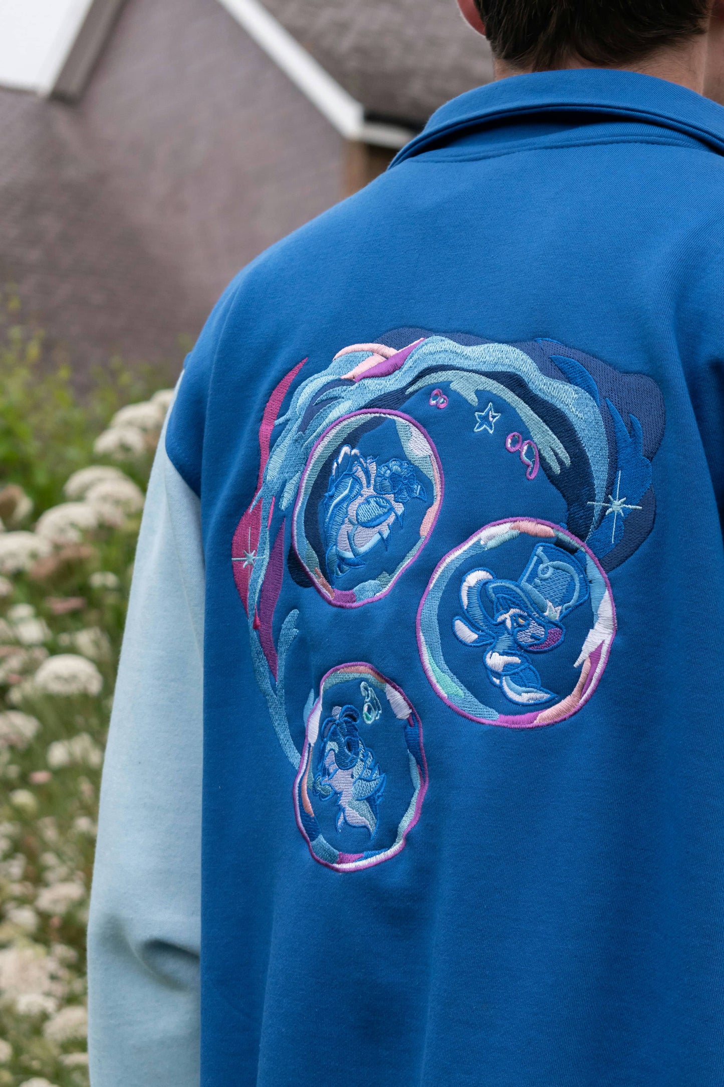 Salon Solitaire Varsity Jacket