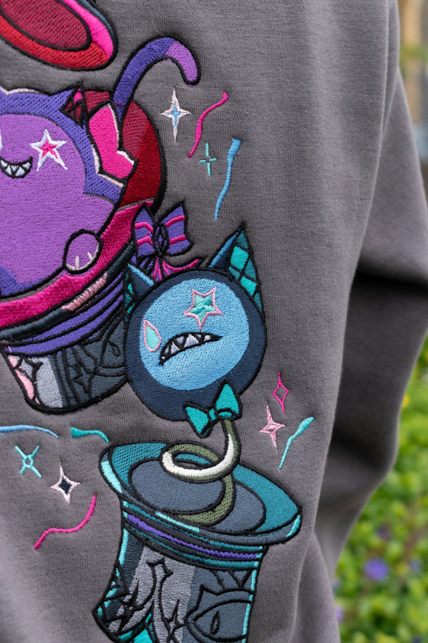 Magic Show Dark Grey Crewneck