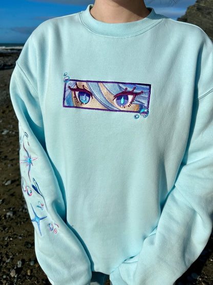 Water Archon Baby Blue Crewneck
