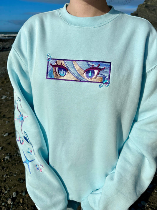 Water Archon Baby Blue Crewneck