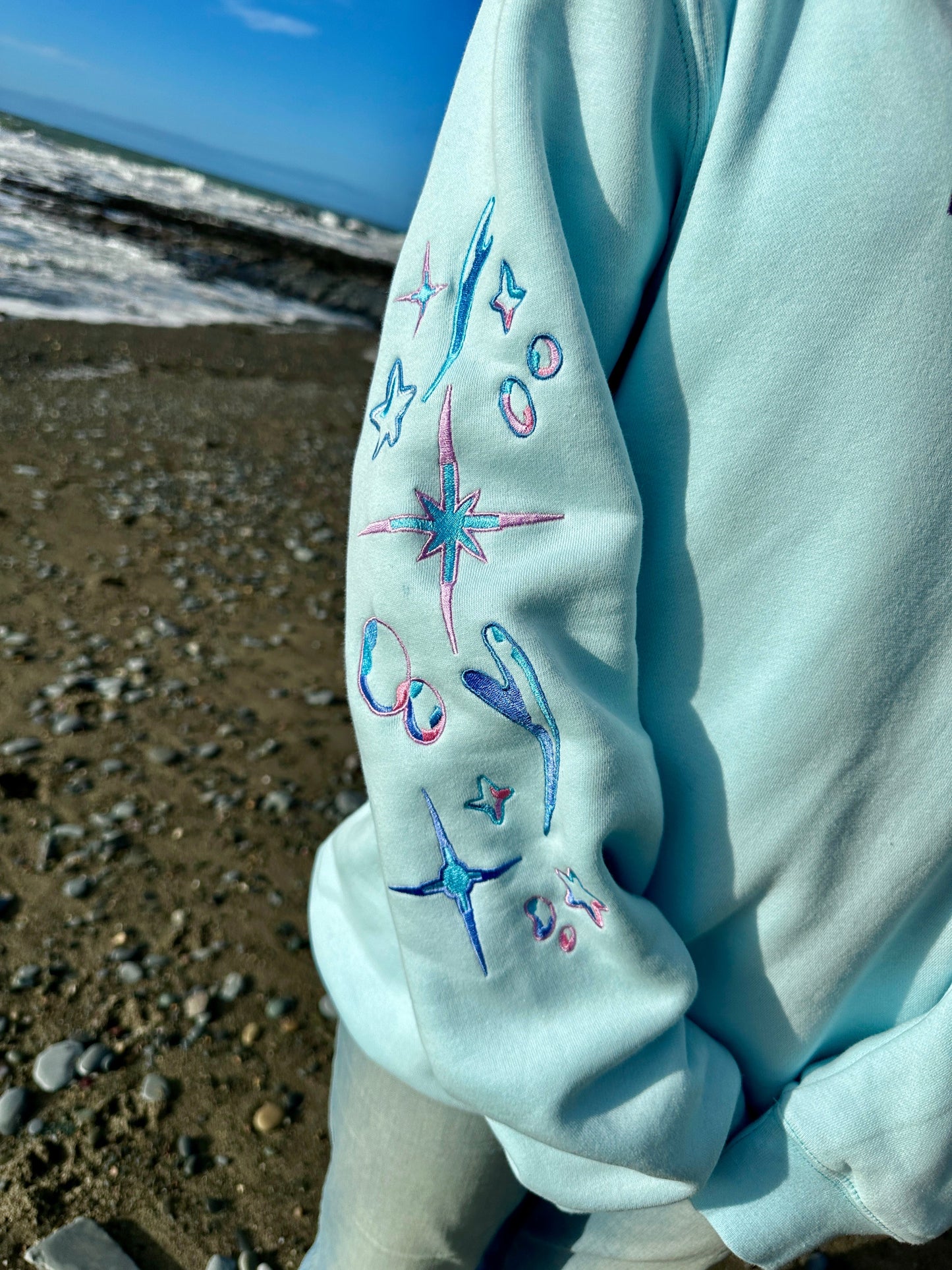 Water Archon Baby Blue Crewneck