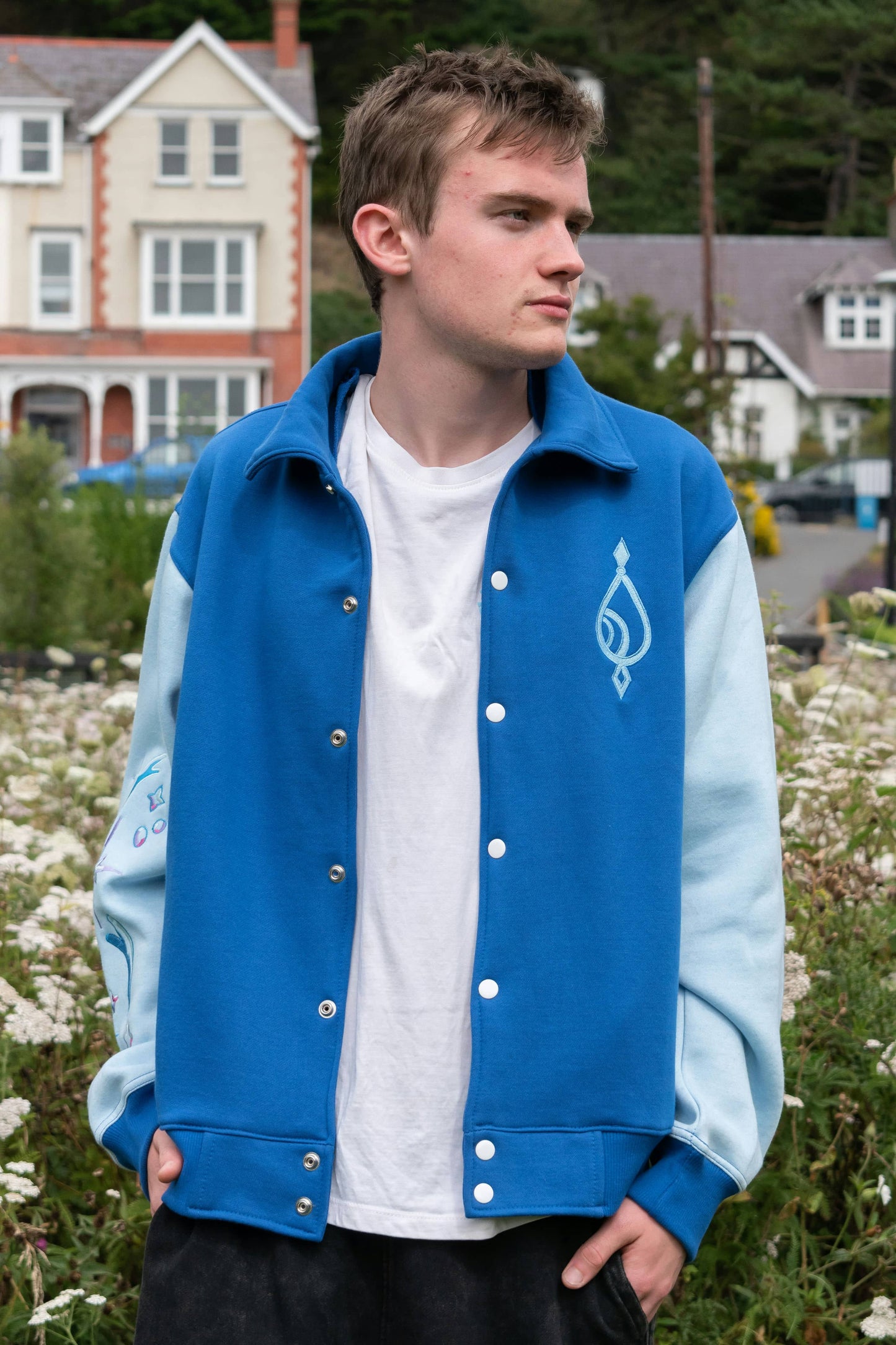 Salon Solitaire Varsity Jacket