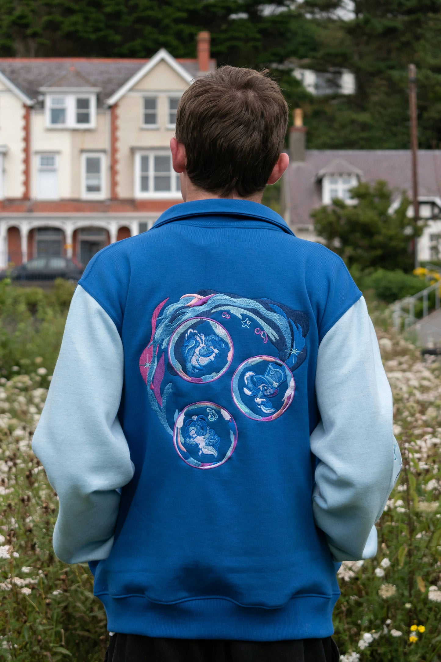 Salon Solitaire Varsity Jacket