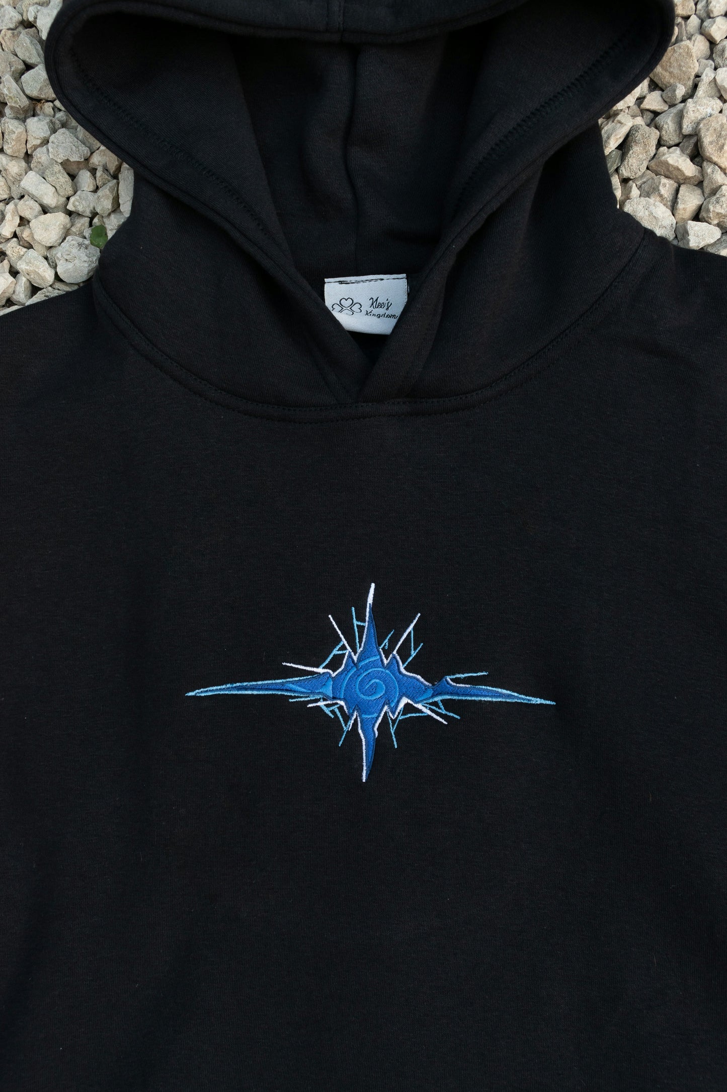 Shattered Star Black Hoodie