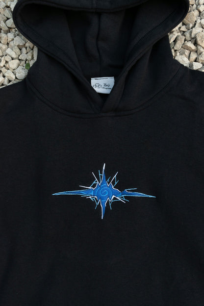Shattered Star Black Hoodie