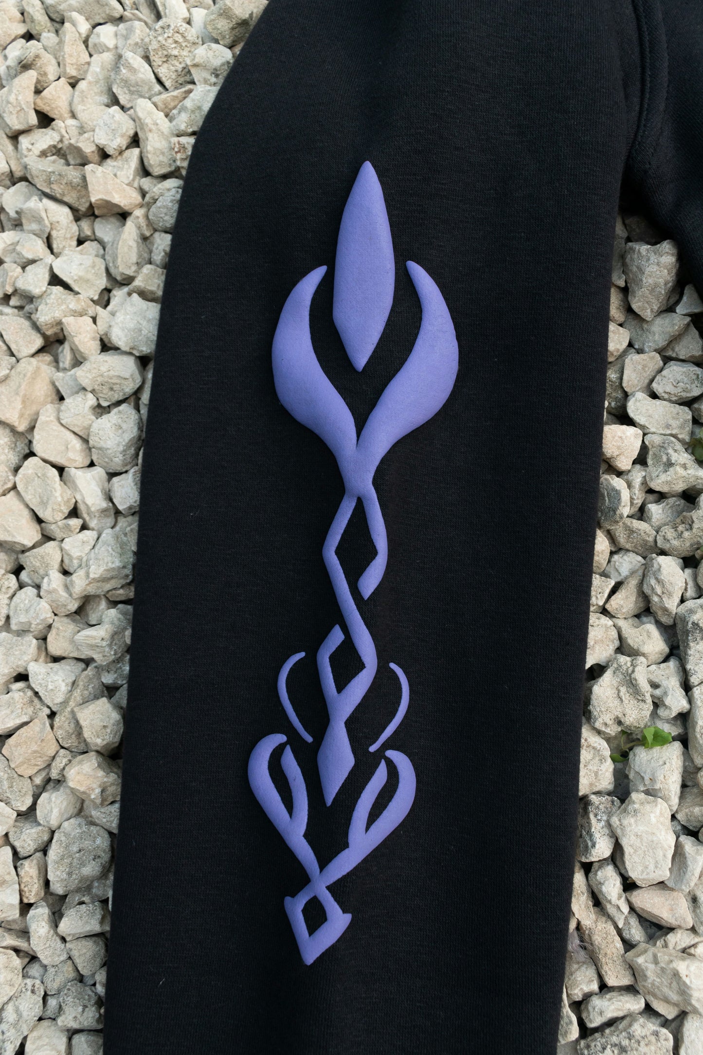 Shattered Star Black Hoodie