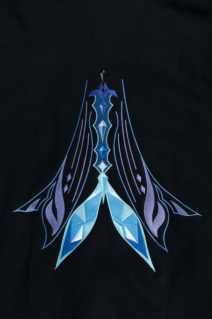 Shattered Star Black Hoodie