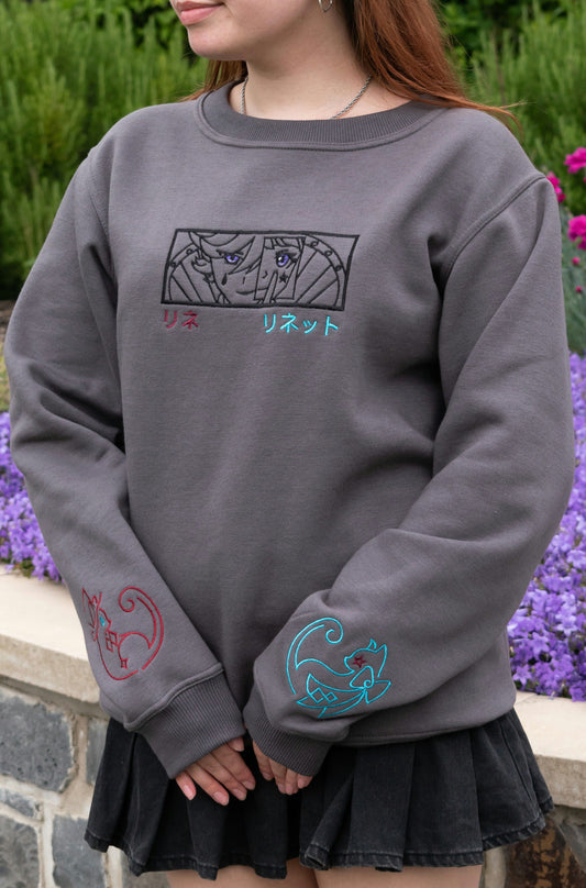 Magic Show Dark Grey Crewneck