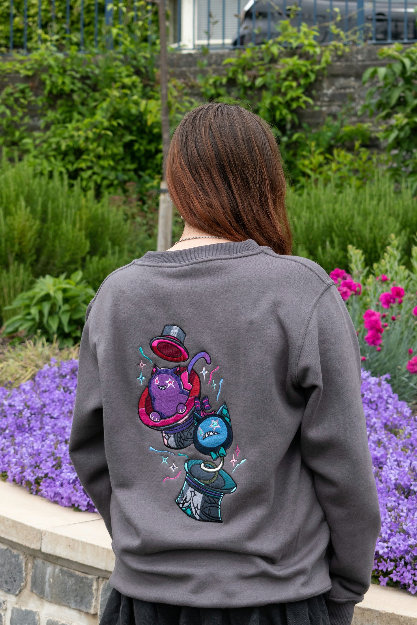 Magic Show Dark Grey Crewneck