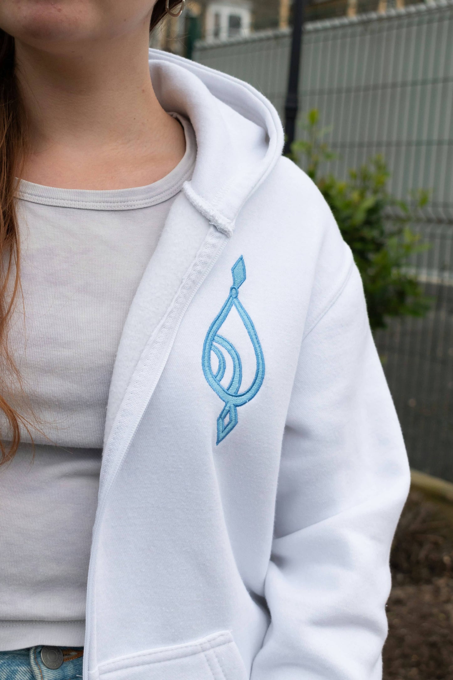 Salon Solitaire Zip-Up Hoodie